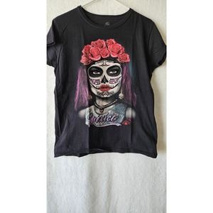 Women's extra large day of the dead. T shirt